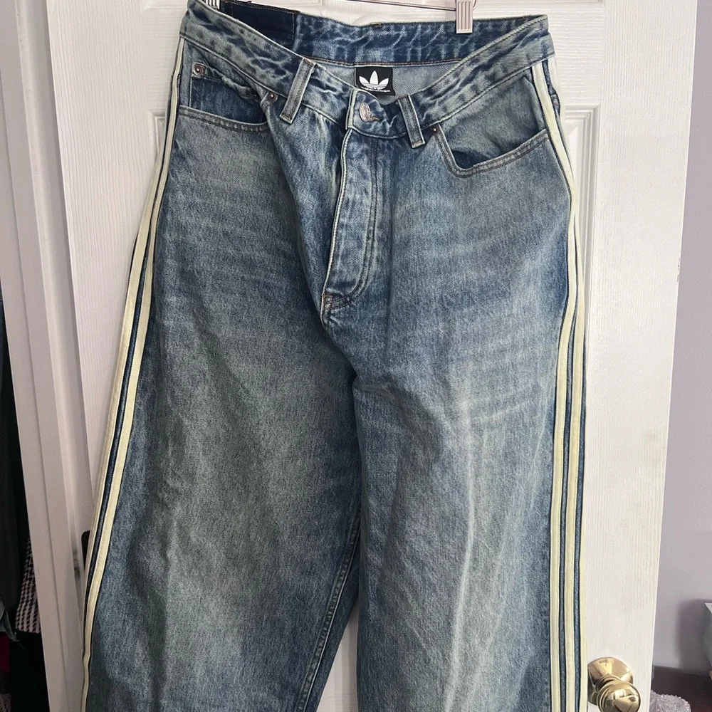 Balenciaga | Jeans | Balenciaga X Adidas Denim Jeans | Poshmark